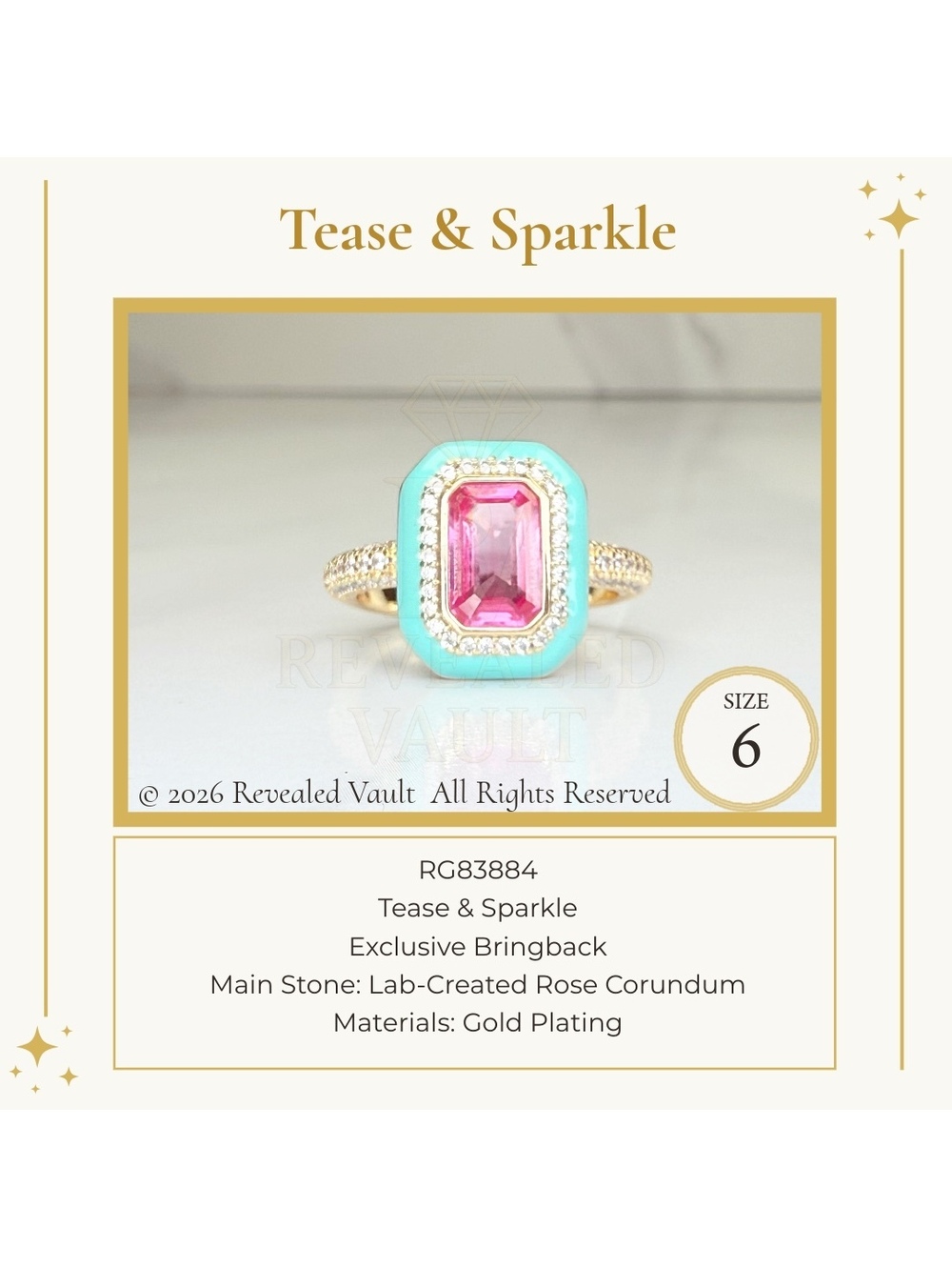 Tease & Sparkle - Size 6 - OG